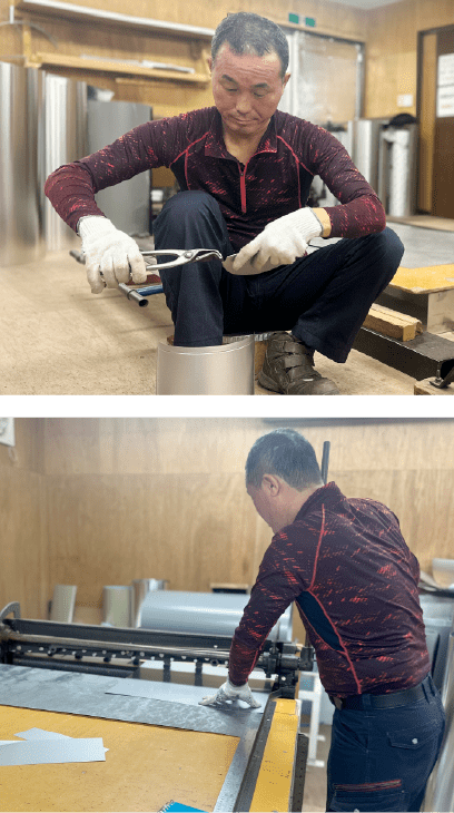 板金工事・保温工事の仕事について
